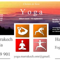 MARRAKECH -- yoga chemin des sens