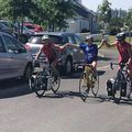 La Loire à vélo le 15 juillet 2018 à l'arrivée