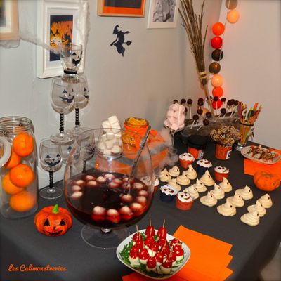 Sweet table d'Halloween