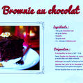 Brownies au chocolat