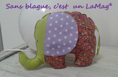 coussin éléphant et tuto