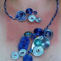 Collier bleu Pacifique