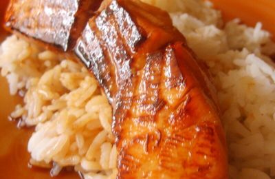 Saumon Glacé au Mirin.