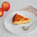 Gâteau léger aux pommes et fromage blanc {sans matière grasse}