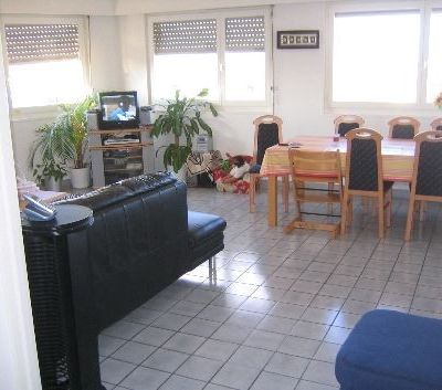 Living, le salon et la salle à manger