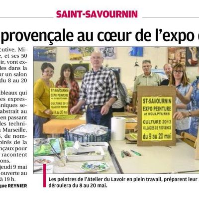 exposition peintures et sculptures 2013