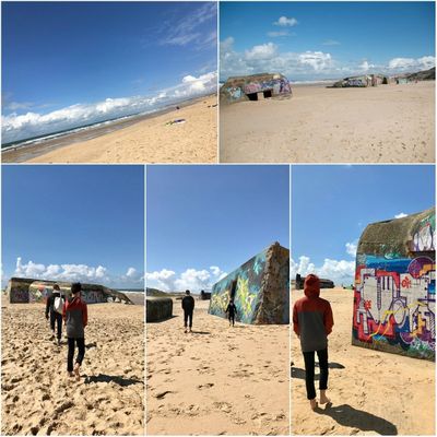 Plage de Gurp et la pointe du Grave