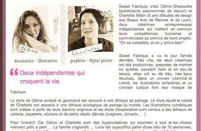 Article Sweet-Fabrique sur Femme2deco.com