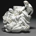 A rare Vincennes group of Venus and Adonis, circa 1750-52