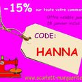 -15% avec le code : HANNA