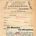 L'ARGUS DE LA PRESSE . 1909. LE COURRIER.