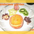 Mandarines givrées