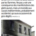 Incendie de bâtiment