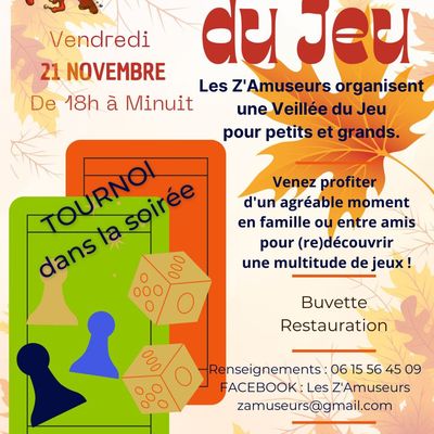 Veillée du Jeu Automnale