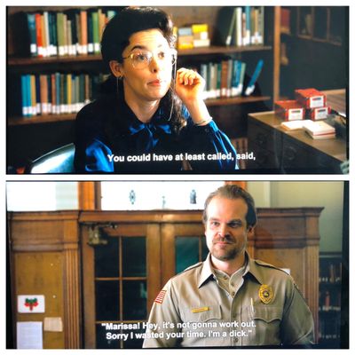 Scary librarians # 3 : La bibliothécaire de "Stranger things"