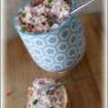 ღ " Miam " Rillettes aux 2 Jambons et au Saint Môret