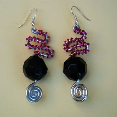 BouCles d'OrEilles en fil Alu