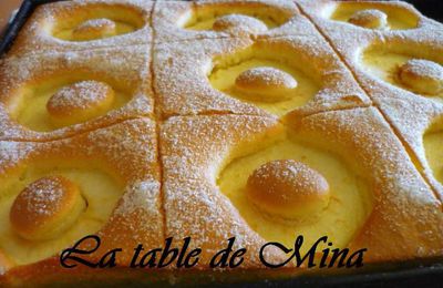 Gâteau aux tranches de pommes fondantes