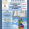 SALON DU LIVRE DE SOUESMES (41) / Dimanche 4 octobre 2015