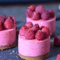 Petits entremets framboise Spéculoos 