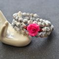 Faire un bracelet spécial de perles d’agates