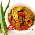 Vendakka Coconut Curry - Kerala Special 