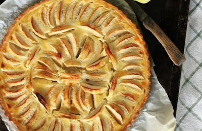 Tarte normande aux pommes