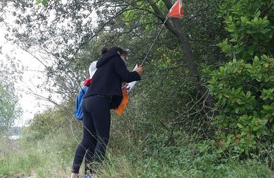 Course d'orientation pour le centre de loisirs de Clarensac