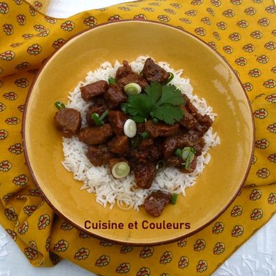 Porc au caramel vietnamien ( Thit Kho ) de François Régis  Gaudry 