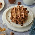 Gaufres au chocolat protéinées #vegan 