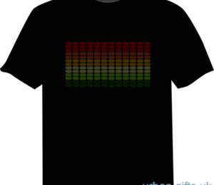 T-Shirt Equalizer LED WAVE