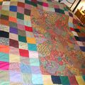 Mon couvre-lit en patchwork