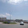 Rond-point à Saint-Hélier (Ile de Jersey)