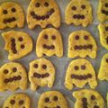 Biscuits fantômes d'Halloween