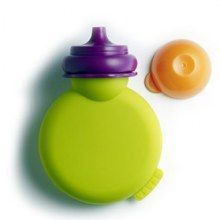 Gourde en silicone pour compotes de fruits maison