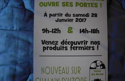 produits fermiers    fromege  steack  ect  chalain D'UZORE  42 2017
