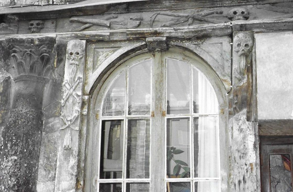 Rouen, l'aitre Saint-Maclou, façade (76)