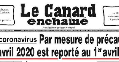 1er avril : Le canard