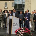 Montbrison inauguration médiathèque   la chapelle des cordeliers 13e  42 2016