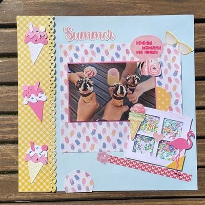 Scrapbooking été