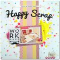 Happy Scrap, challenge d'avril Studio Tekturek