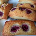 Financiers aux framboises