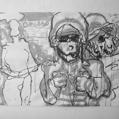 face à face avec le monde 72/102 CM