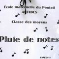 Pluie de notes