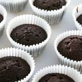 Dark chocolate & Nutella cupcakes