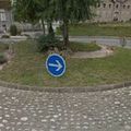 Rond-point à Saint-Girons