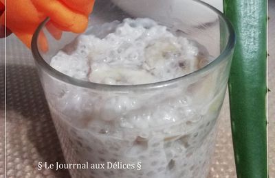  Bananes au lait de coco et perles de tapioca (Chè Chuối)