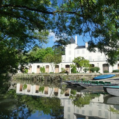 Retour au Marais Poitevin -4- Arçais sur le chemin de halage