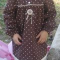 Robe petits pois au Nutella