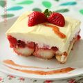 Tiramisu aux fraises